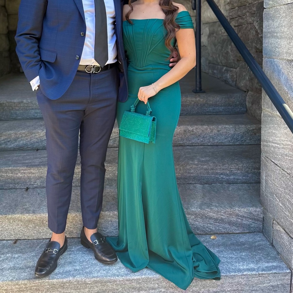Green dress
